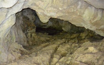 一番左の洞窟の内部