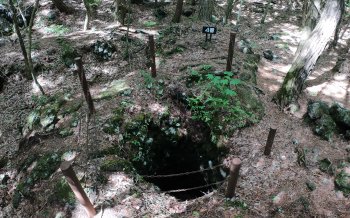 鳴沢熔岩樹型（なるさわようがんじゅけい）